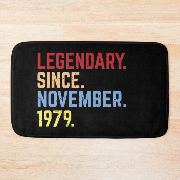 Item preview, Retro Vintage 40th Birthday Legendary Since November 1979 designed and sold by eulonix.