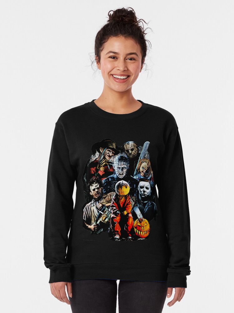 Alternate view of Horror Pullover Sweatshirt