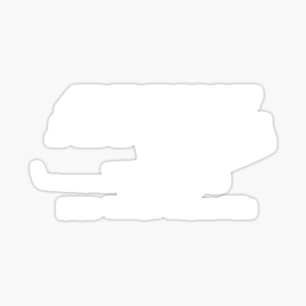 Boeing 737-800 39372 VH-XZH (White Print) Sticker