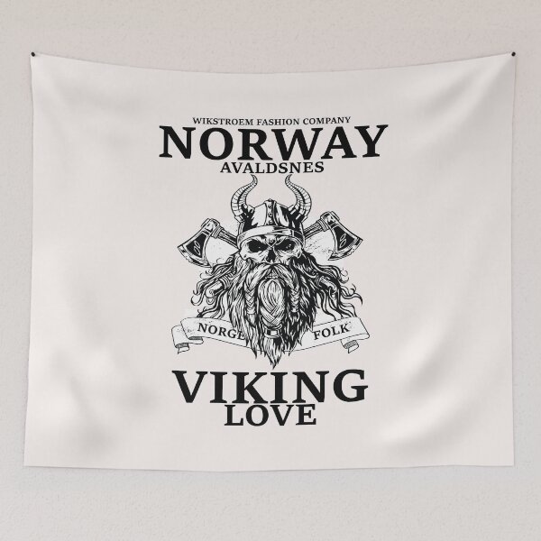 Item preview, Wiksdtroem Norway Viking Viking Love designed and sold by Naohiro.