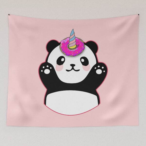 Item preview, Panda Unicorn Donut Lover Funny Anime Kawaii Pandacorn Lover Gift Cute  designed and sold by alenaz.