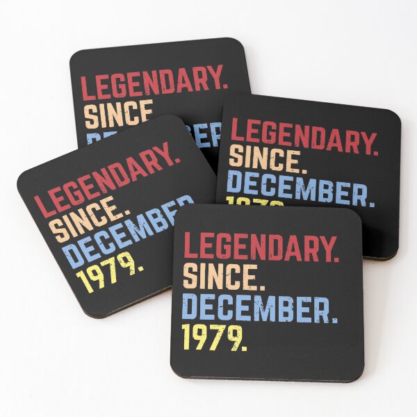Item preview, Vintage 40th Birthday Legendary Since December 1979  designed and sold by eulonix.