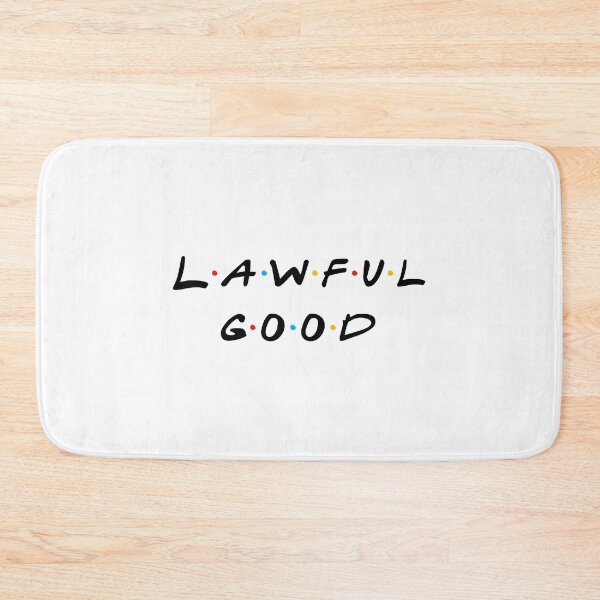 Item preview, Lawful Good - 90s Style! designed and sold by DoodleDashCollective.