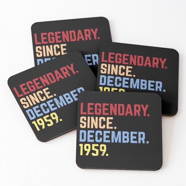 Item preview, 60th Birthday Legendary Since December 1959  designed and sold by eulonix.