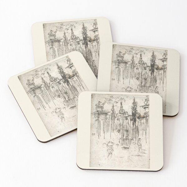 Item preview, Gates, City, London - Whistler - c1880 designed and sold by CrankyOldDude.