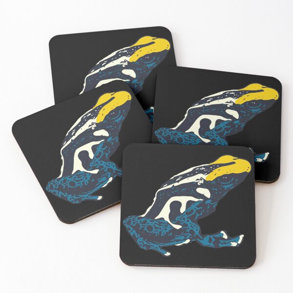 Item preview, Yellow and blue poison dart frog designed and sold by craig777red.