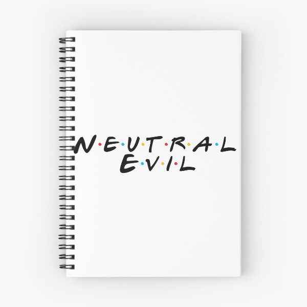 Aperçu de l'œuvre Neutral Evil! créée et vendue par DoodleDashCollective.