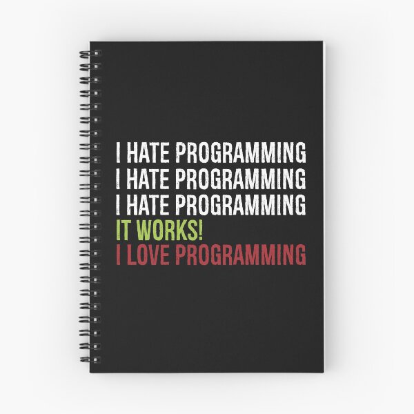 Aperçu de l'œuvre J'adore la programmation créée et vendue par eulonix.