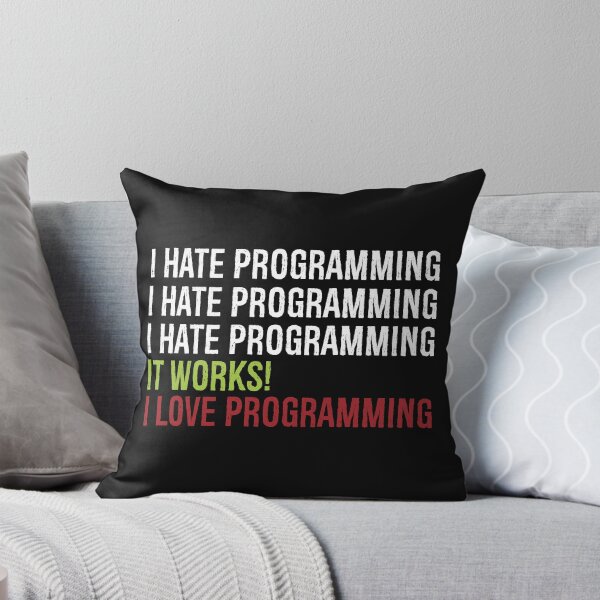 Item preview, I Love Programming designed and sold by eulonix.