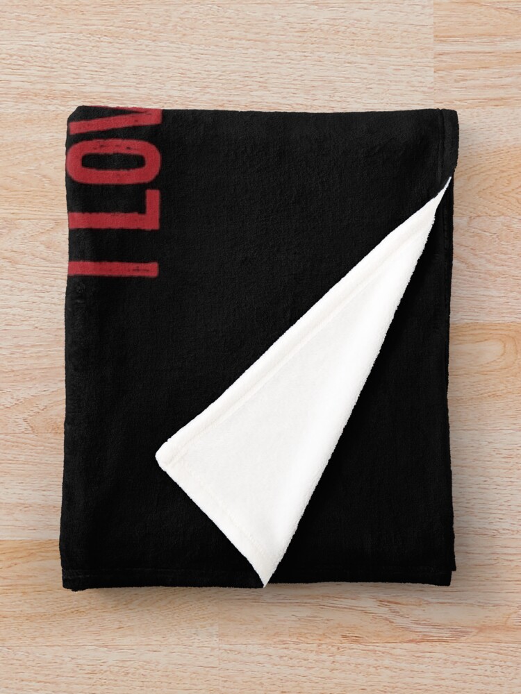 Thumbnail 3 of 6, Throw Blanket, I Love Programming designed and sold by eulonix.