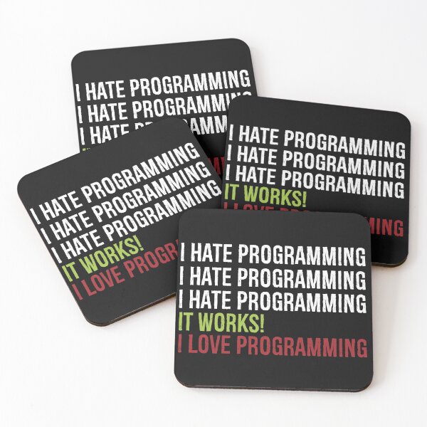 Item preview, I Love Programming designed and sold by eulonix.