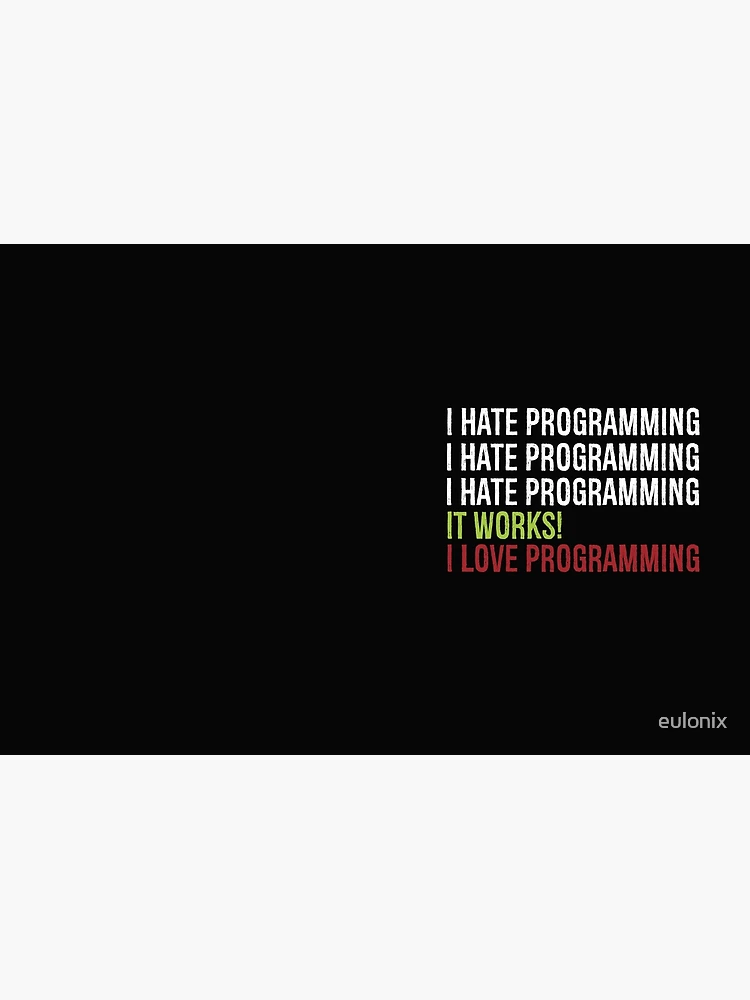 Thumbnail 3 of 3, Journal, I Love Programming designed and sold by eulonix.