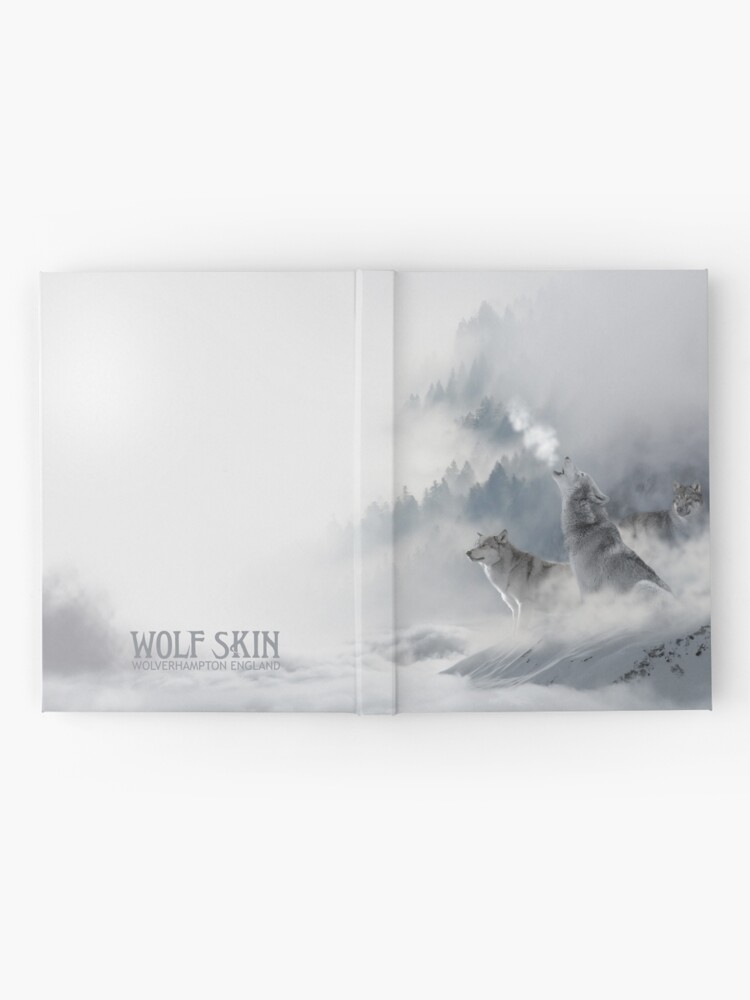 Alternate view of Snowscape Wolves Hardcover Journal Hardcover Journal