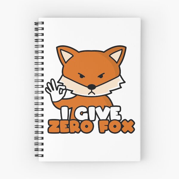 Item preview, I give zero fox designed and sold by nmdesigns1.