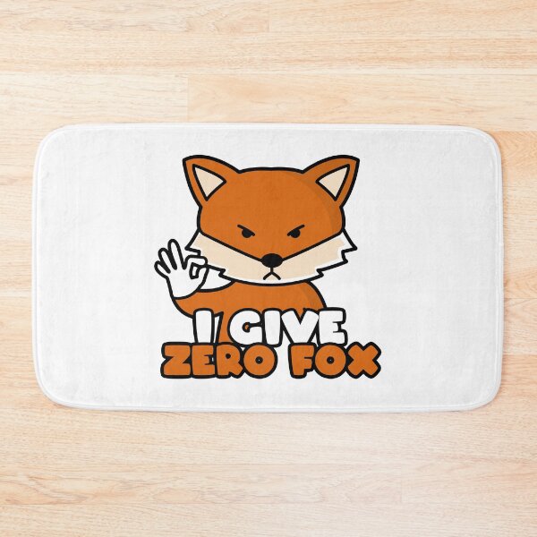 Item preview, I give zero fox designed and sold by nmdesigns1.