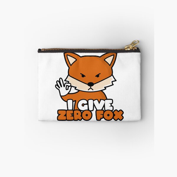 Item preview, I give zero fox designed and sold by nmdesigns1.