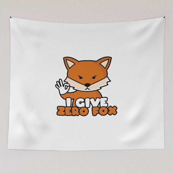 Item preview, I give zero fox designed and sold by nmdesigns1.