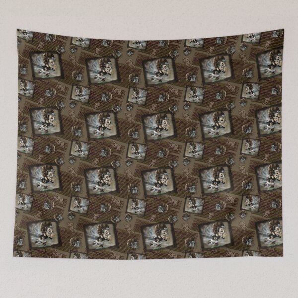 Item preview, Leatherhead Since Childhood Football Pattern designed and sold by MudgeStudios.