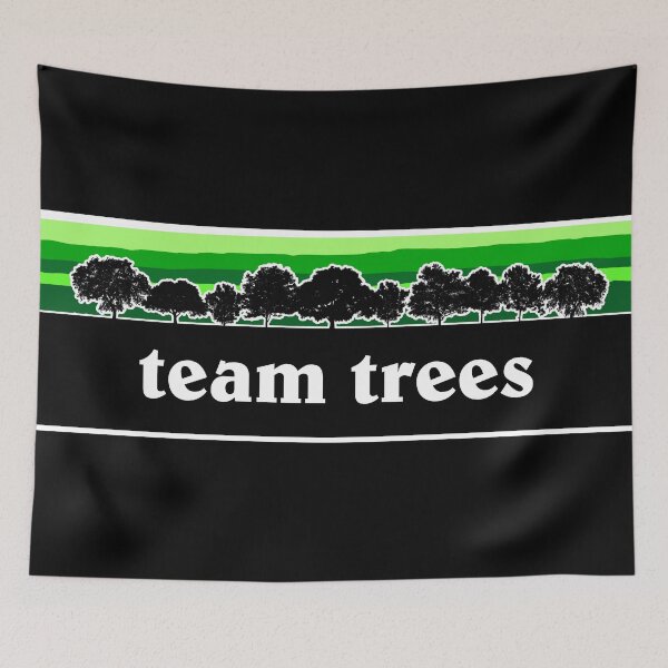 Item preview, Team Trees Silhouette Environment designed and sold by Picket Club.