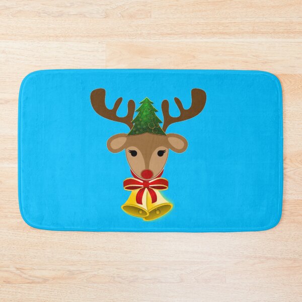 Item preview, reindeer face, crown, head christmas tree designed and sold by atevern.