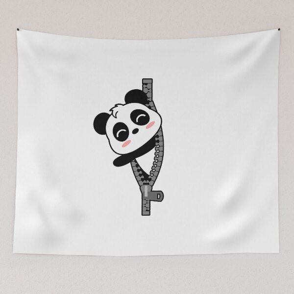 Artikelvorschau, Zipper Panda entworfen und verkauft von nmdesigns1.