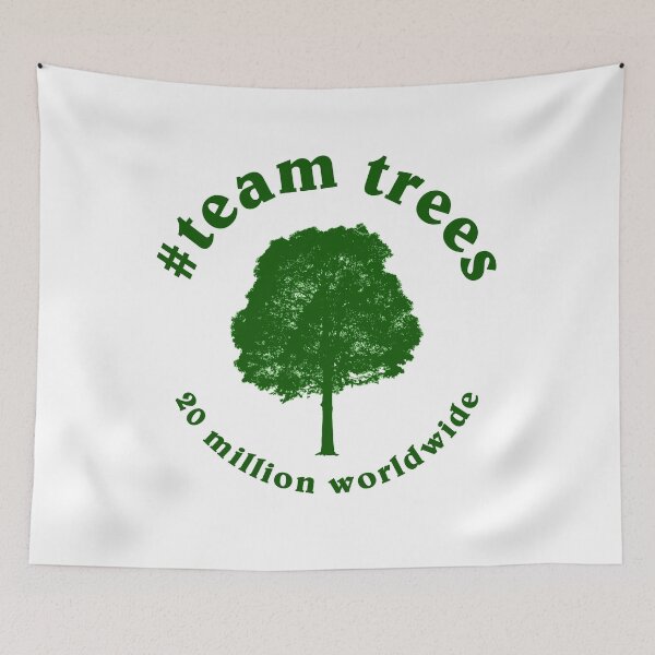 Item preview, #TeamTrees Environment designed and sold by Picket Club.