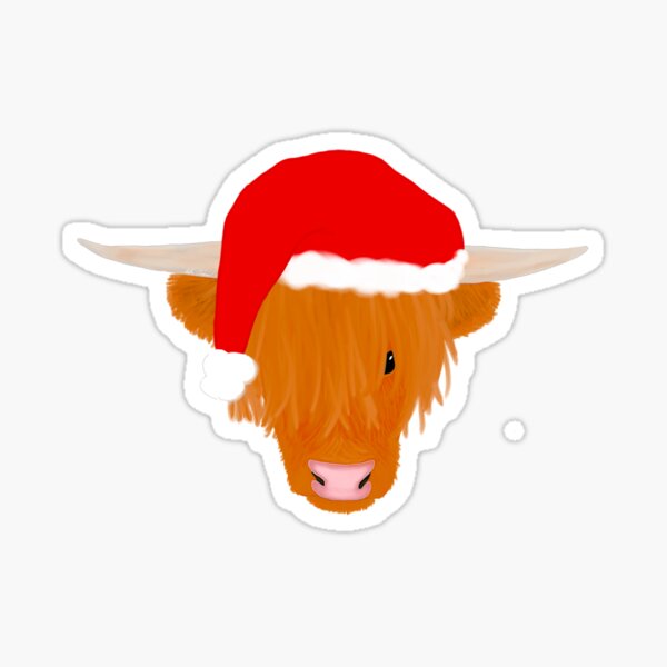 Christmas Coo Sticker