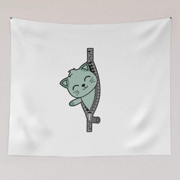 Item preview, Zipper cat designed and sold by nmdesigns1.
