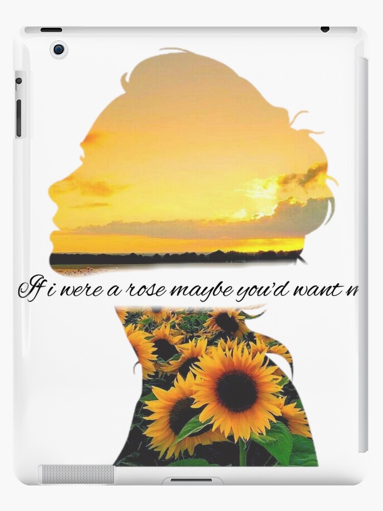 Funda y vinilo para iPad «girasol - sierra burgess» de stickeroffer0 |  Redbubble