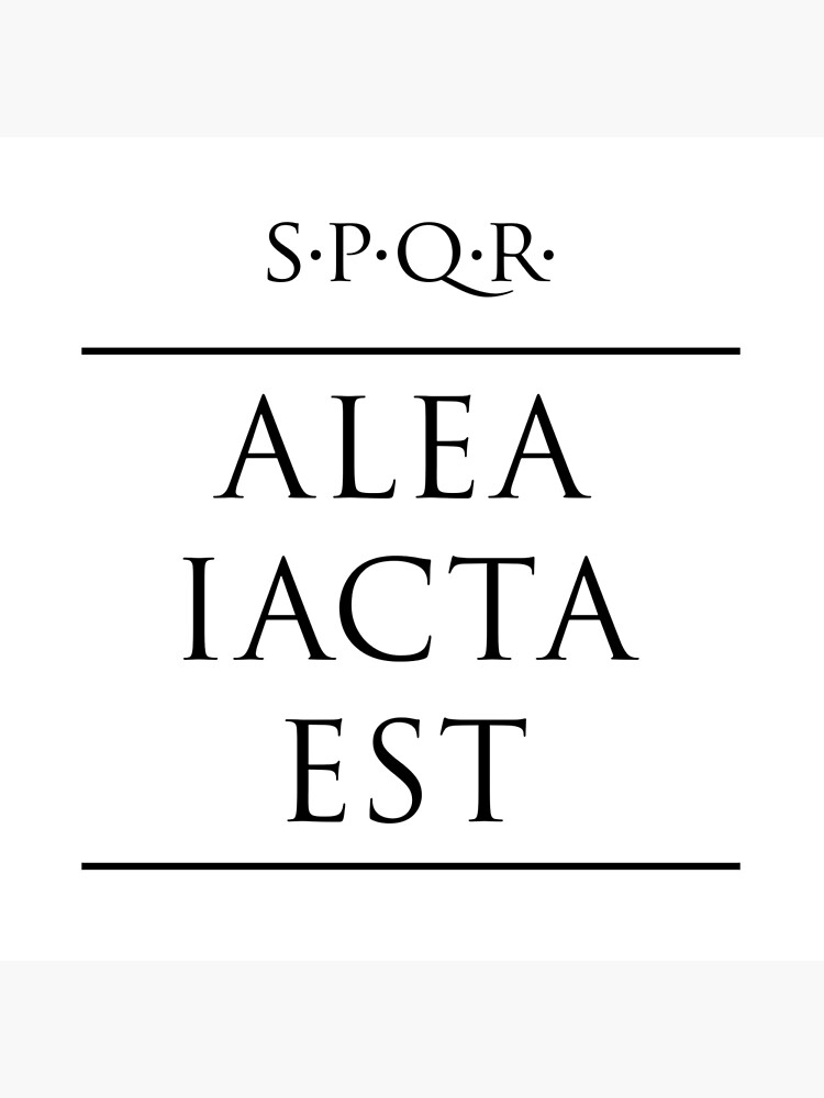 latin alea jacta est