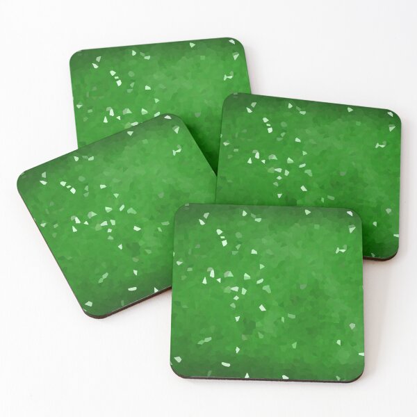Item preview, Vivid Green Crystal Abstract Art designed and sold by SassyClassyMe.