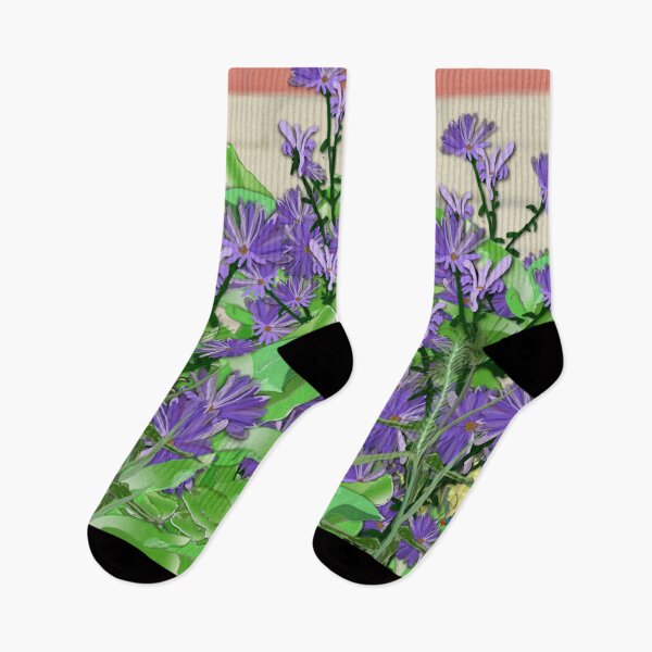 Item preview, Swallowtails Inspect Asters and Milkweed designed and sold by GreenElizabeth.
