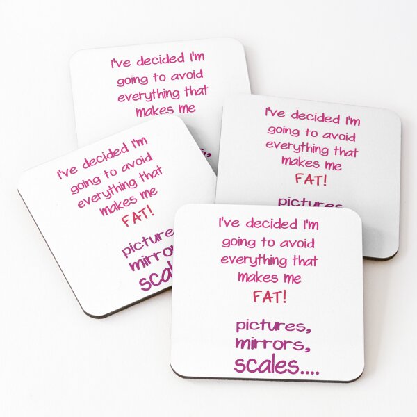 Item preview, I've decided I'm going to avoid everything that makes me FAT! Funny Humor designed and sold by iCimages.net.