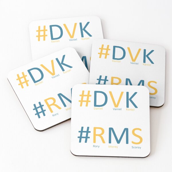 Item preview, DVK RMS the official names of the Penpals Podcast hosts designed and sold by Caroline Brennan.