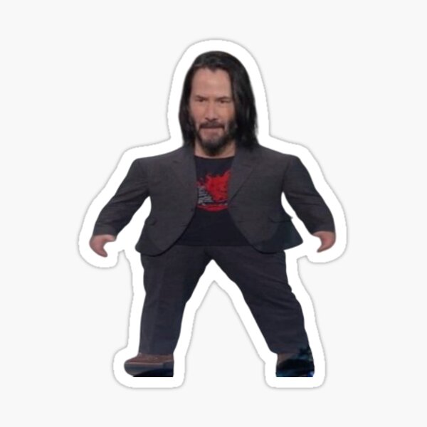 Artikel-Vorschau von Mini Keanu Reeves Meme, designt und verkauft von Dr-Nippy.