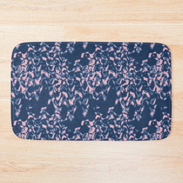 Item preview, Abstract pink blue pattern  designed and sold by fuzzyfox.