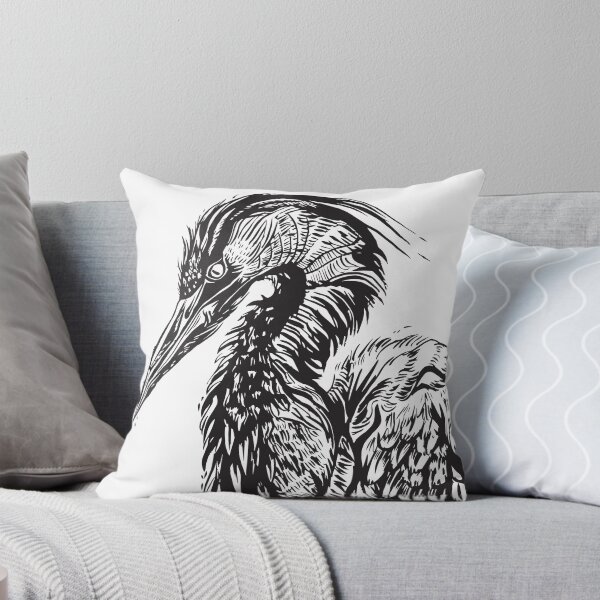 Item preview, Vigilant Heron designed and sold by PollyLoveStudio.