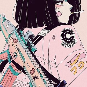 Vorschaubild zum Design ästhetische Anime Manga Mädchen von VAMPY LUV