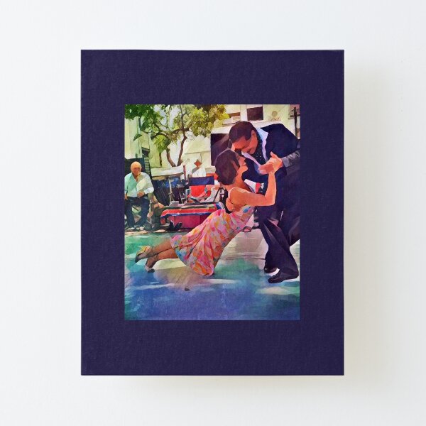 Tango in Buenos Aires, Milonga del Indio 2 Canvas Mounted Print