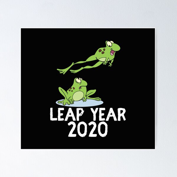 Item preview, Leap Year February 29th 2020 Frog Leap Day New Year Birthday Party designed and sold by Leslie Smith.