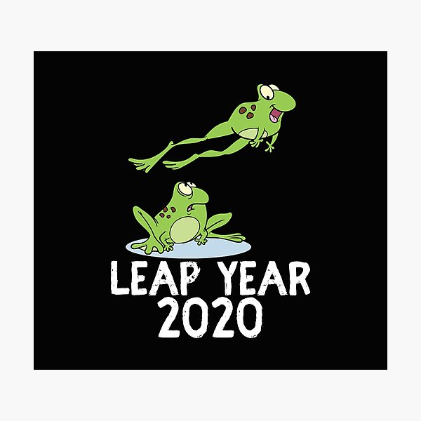 Item preview, Leap Year February 29th 2020 Frog Leap Day New Year Birthday Party designed and sold by Leslie Smith.