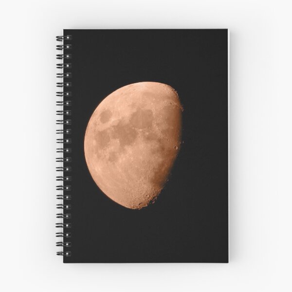 Item preview, 4K Dark Side of the Moon Blood Orange // Picture of the Moon and its Craters with a High Definition Camera  designed and sold by catbyrdcolorado.