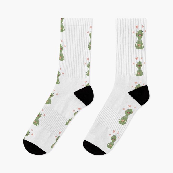 Item preview, wholesome kermit the frog kawaii designed and sold by BbbMemes.