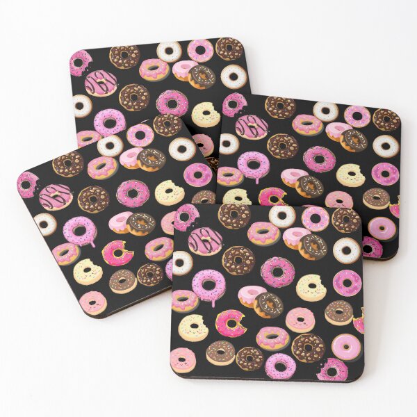 Item preview, Everything is better with donuts  designed and sold by Heartistlove.