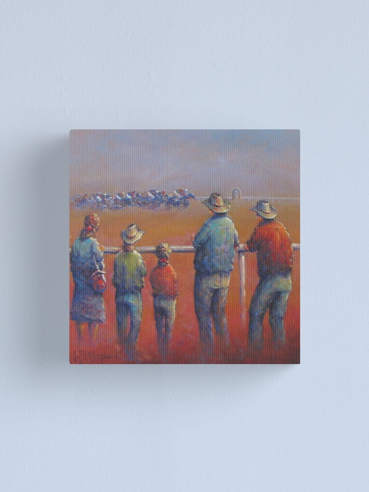 Alternate view of Last Race, Birdsville Canvas Print