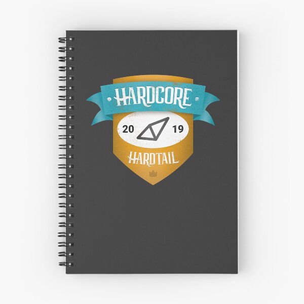 Item preview, Hardcore Hardtail Retro Logo designed and sold by HenrisKas.