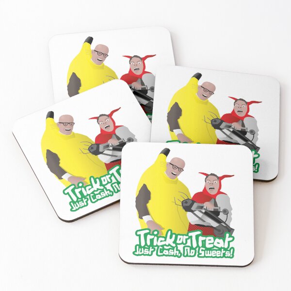 Item preview, Truco o trato, solo dinero en efectivo sin dulces - Richie & Eddie designed and sold by BlooMoo.