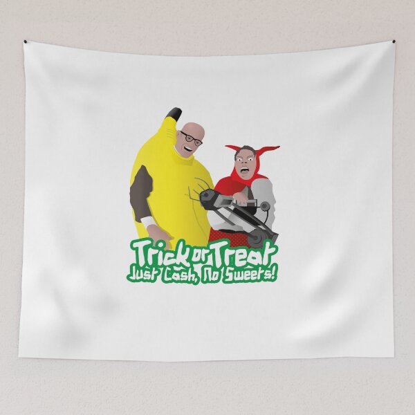 Item preview, Trick or Treat, Just Cash No Sweets - Richie & Eddie designed and sold by BlooMoo.
