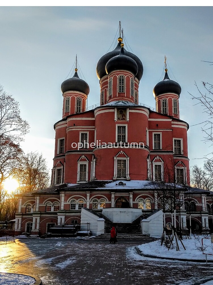 Sunrise - Donskoy Monastery, Moscow by opheliaautumn