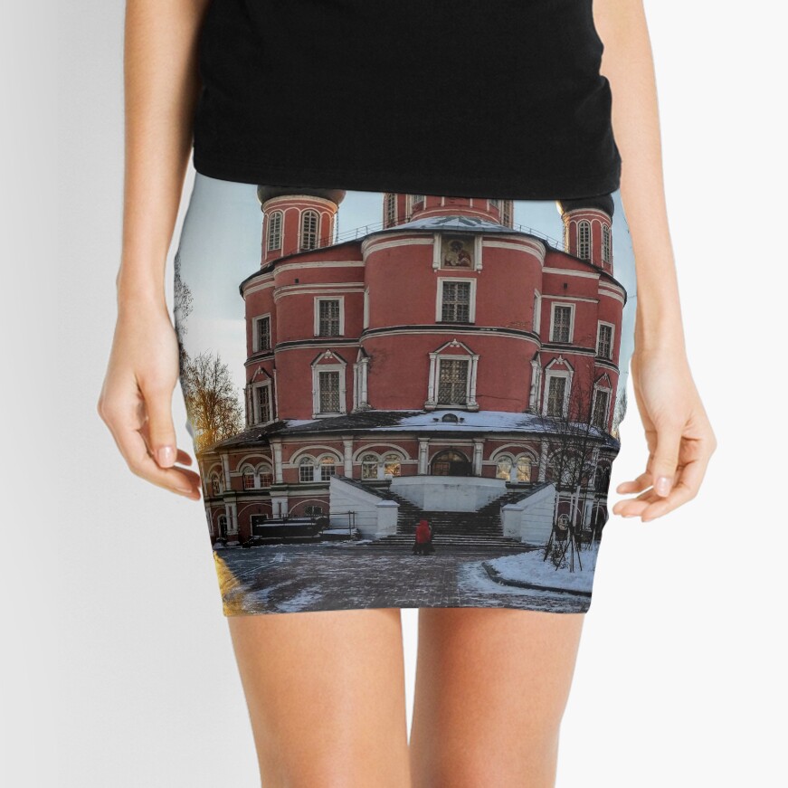 Sunrise - Donskoy Monastery, Moscow Mini Skirt
